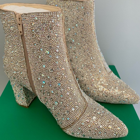 Lauren Lorraine Sparkling Ankle Boots - Picture 5 of 10
